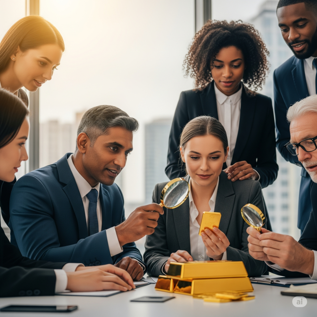 Entenda as diferenças entre investir em ouro físico e ouro financeiro