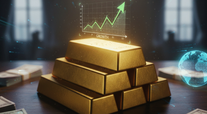 Como o preço do ouro influencia o valor das moedas emergentes